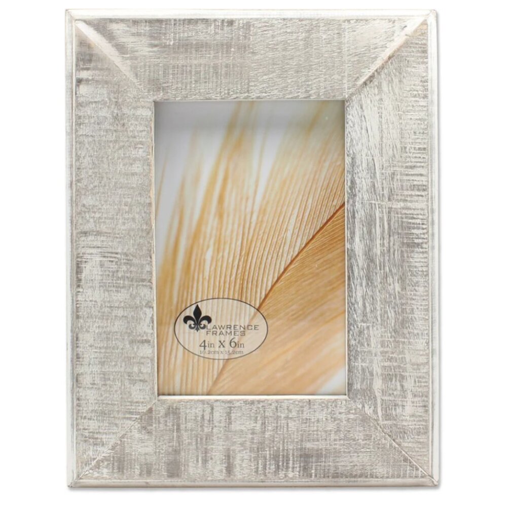 LAWRENCE FRAMES 4x6 Weathered Gray Picture Frame - Picture 4 of 4